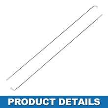 Bicycle Spokes Carbon Steel Bike Spoke With Nipples For Most Bicycle - 銀色 180mm 14G 36 碳鋼 - 查看 5
