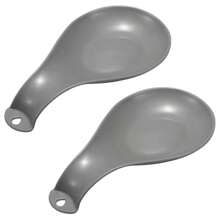 Set de 2 reposacharradores de PP, base para cuchara de sopa, almohadilla aislante, accesorios de utensilios de cocina