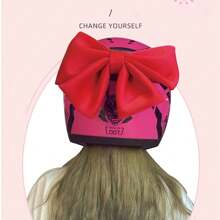 1pc Detachable Bowknot Motorcycle Helmet Decoration, Delicate Cute Girl Style Accessory For Bike Cycling