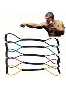 1 Pc Premium Silicone Boxing Training Rope - Improve Speed, Agility And Endurance In Muay Thai, Boxing And Kick Training - Uncharged, Adult Size And Durable Resistance Rope For Fitness Enthusiasts, Boxing Training, Boxing Accessories, Boxing Supplies,Father's Day, Mother's Day, Christmas, Thanksgiving, Halloween, Valentine's Day Gifts