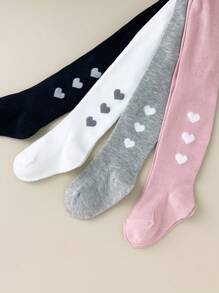 4 Stücke Kinderstrumpfhosen für Baby Mädchen Baby/Kleinkind in einfarbig - perfekt für Schule, Tanzen & Spiel