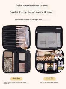 Nuova borsa per il trucco in PU di grandi dimensioni per donna, borsa cosmetica a doppio strato con grande capacità, custodia per il trucco di piccole dimensioni, borsa da toilette, borsa cosmetica per spose/matrimoni, feste, regali per compagni di classe/mamma/fidanzata, decorazione per la stanza, borse, borsa per il trucco, organizer, stoccaggio, borse per il trucco, borsa da toilette, organizer da scrivania, borse per il trucco, borsa per il trucco, borse per il trucco, borsa per il trucco di piccole dimensioni, borsa cosmetica, regali di Natale, custodia, viaggio, custodia, frizione/piccola borsa a mano, organizer per il trucco, custodia, porta pennelli, mini custodia, custodia di grande capacità, regali per le donne, regali di Natale, idee regalo per le donne