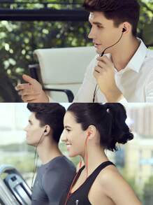 JBL سماعات أذن سلكية Tune 110 مع ميكروفون، سماعات استريو للصوت لألعاب الكمبيوتر/الرياضة، قابلة للتوافق مع منفذ 3.5 ملم للمكالمات الحرة اليدين