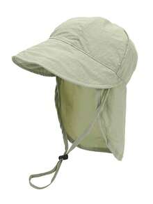 1pc Lightweight Quick-Dry Breathable Mesh Kids Sun Hat, Solid Color, Suitable For Outdoor Activities, Travel, Beach, Swimming, Sun Protection - Multicolor - View 13