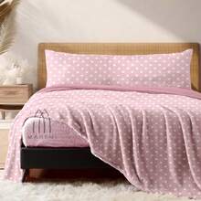 Sheet Sets With Pillowcases - Coralina-粉紅之星 - 查看 2