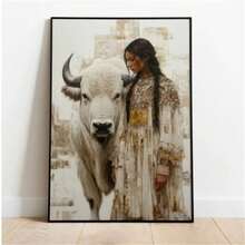 1 件可选框架海报墙艺术复古维多利亚希腊神话肖像美人鱼黑暗艺术海报印刷品帆布画墙艺术图片客厅家居装饰，带框架的墙壁艺术 - 彩色 - 查看 11