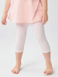 Balabala 女童柔软抗菌七分裤，夏季穿着舒适