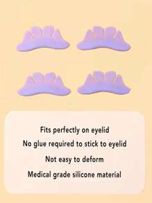 1 Pair Cross-Border Keratin Lifting Eyelash Extension Butterfly Pads, Eyelash Perm Pads, For Universal Fit