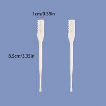 1pc Rotary Nose Hair Trimmer, Portable Dual Head Rotary Nose Hair Trimmer