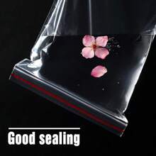 100 piezas Bolsas de plástico resellables de 4 a 30 cm, Combo de 200 piezas/300 piezas, Doble grosor de 0.062mm/2.44mil, Bolsas transparentes para joyería/regalos/aniversarios, Bolsas multifuncionales para accesorios, bolsas de almacenamiento para ropa, bolsas de vacío de plástico, bolsas transparentes autoadhesivas para envíos, viajes, almacenamiento, embalaje, regalos, cumpleaños, aniversarios, bodas