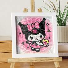 Sanrio 1 Set Sanrio Hello Kitty & Friends 5D DIY Diamond Painting Kit With Frame, Cute Gift For Diamond Painting Beginner