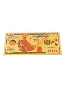 Disney Disney Princess Prince Commemorative Banknotes, Collecting Gift, Roleplay Toys, Suitable For School Rewards, Holiday Gifts, Graduation Season, Party Favors, Commemorative Meaning, Made Of PVC Material