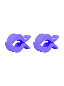 2 Packs Colorful Baby Stroller Blanket Clips Pegs To Hook And Seat Cover Blanket Clips Plastic Universal Clip For Pram, Carrier, Trolley