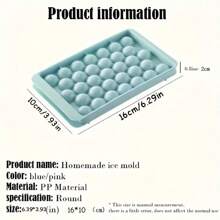1 Sets 2-In-1 Covered Leak-Proof Spherical Ice Cube Tray - A Chic Frozen Ice Cream Machine For Cocktails And Whiskies