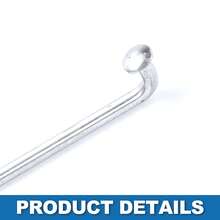 Bicycle Spokes Carbon Steel Bike Spoke With Nipples For Most Bicycle - Silver Tone 85mm 14G 36Pcs Carbon Steel - View 7