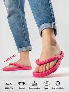 Women Flip-Flops - Rosa Fucsia - Ver 2