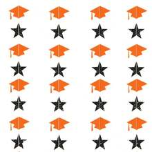 Decoración de fondo de arte de café para la temporada de graduación, telón de fondo para la ceremonia de fiesta de graduación - Multicolor - Ver 6