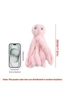 Colorful Octopus Pet Toy, Suitable For Cats And Dogs, Chewing & Interactive, Boredom Relief For All Types Of Pets