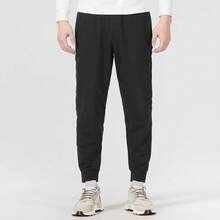Adidas Men's Pants Spring New Arrival Training Sports Fitness Casual Simple Basic Tapered Cuff Long Sweatpants IA8181 - Black - View 5