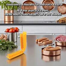 Multifunctional Hot Dog Flower Cutter, BBQ Tool, Sausage Slicer, DIY Hot Dog Cutter, Essential Kitchen Gadget For Sausage Cutting