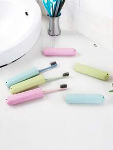 1pc Personalized Children's Growth Memory Product, Commemorating Children's Tooth Falling Out, Gift For Kids To Encourage Good Tooth Brushing, Anti-Insect Bite Toothbrush Holder - Multicolor - View 5