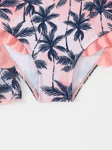 Jeune fille Cardigan à manches courtes, Ensemble de maillot de bain mode pour l'été