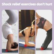 2 Set di ginocchiere protettive in schiuma ad alta elasticità, tappetino antiscivolo, set universale (polso/gomito/ginocchio) per yoga, pilates, fitness, allenamento domestico e sport