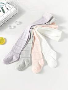 4 PCS Toddler Girl's Summer Breathable Tights Kids Leggings – Lightweight, Soft & Mosquito-Resistant - Multicolor - View 6