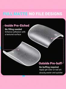 150pcs Wider Long Square Toe Nail Tips Full Cover Matte Toe Nail Press Ons Clear Soak Off Fake Toenails Extensions DIY Home Manicure Kit For Women 15 Sizes