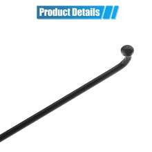Bicycle Spokes Metal Bike Spoke With Nipples For Most Bicycle - 黑色,銀色 119mm 14G 36Pcs 金屬 - 查看 5