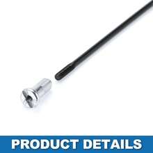 Bicycle Spokes Steel Bike Spoke With Nipples For Most Bicycle - 黑色 155mm 14G 36件鋼 - 查看 6