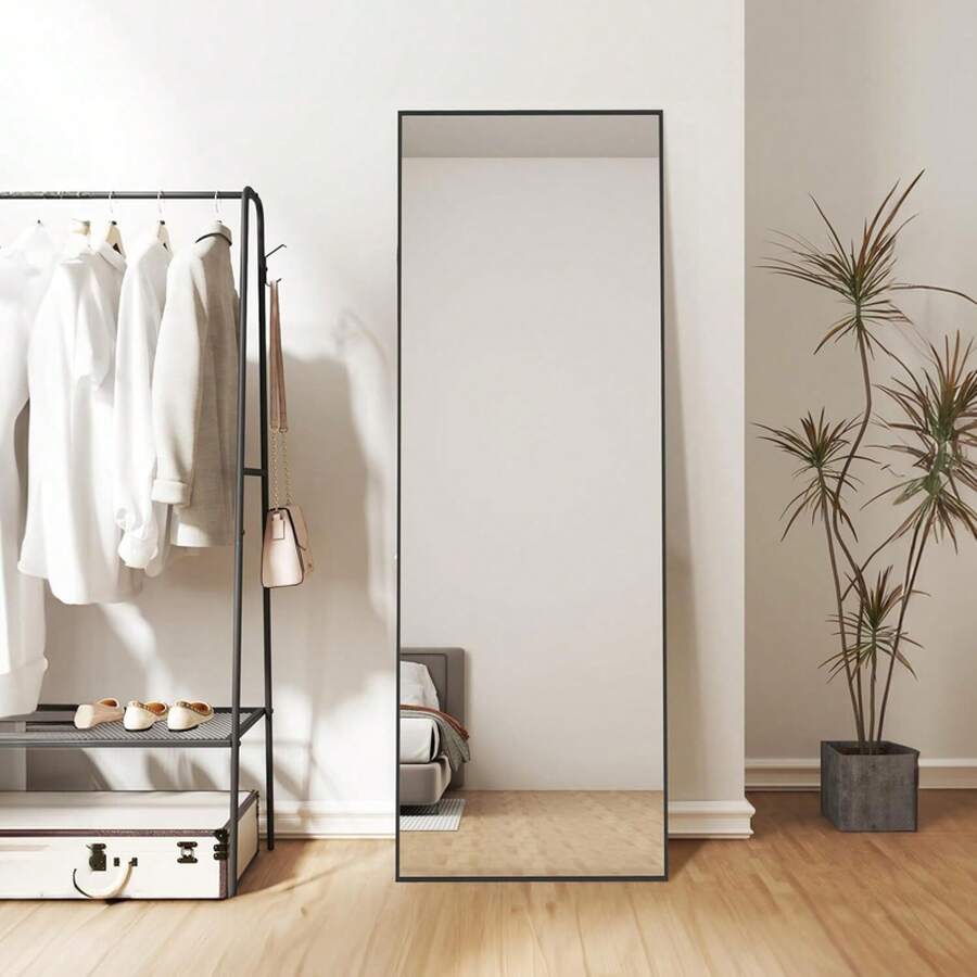 Full Length Mirror For Bedroom,Bathroom,Stand/Hang/Lean Body Mirror ...