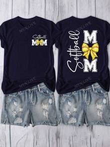 Women Casual Slim Fit Regular Short Sleeve T-Shirt