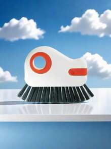 1pc Multi-Function Cleaning Brush, 2-In-1 Window Track Cleaning Brush, Detachable, Glass Corner Scrubber, Window Ledge Gap Cleaner, Household Cleaning Supplies