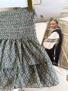 Women Shorts - xanh quân đội - Xem 2
