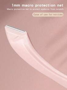 Cortapelos de precisión profesional para cejas, diseño seguro para evitar arañazos, set de pinzas portátil, duradero y fácil de usar, crea fácilmente una forma natural de las cejas, herramienta de belleza esencial para expertos en maquillaje