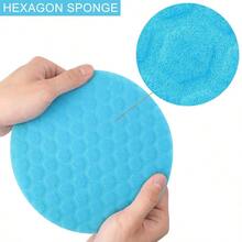Zkca 5 Pcs 7 Inch Buffing Pads Polishing Pads Kit 180mm Polishing Pad Car Sponges Buffing Wheel For Car Buffer Polisher Detailing Repair Waxing Sanding A417 - asPic - View 5