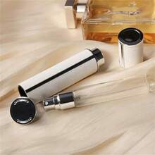 High-Quality 10ml Reusable Portable PU Refillable Perfume Bottle, Travel Spray Atomizer Mist Container Home Bathroom Decor Fall Decor Back To School Perfume Bottle - Multicolor - View 11