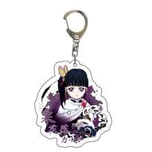 bandai Cartoon Bag Hanging Decoration Acrylic Key Chain : Kimetsu No Yaiba Iguro Obanai Cute Y2K Cartoon Pendant, Suitable For Shoulder Bags And Backpacks And Keys, The Perfect Gift For Fans, Cosplay Party Decoration Pendants Car Pendants Creative Anime Derivatives, Japanese Comic Pendants, Senior Anime Fans Collections, Otaku Series Gifts , Cheap Holiday Gifts