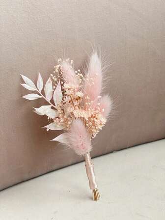 波西米亚风迷你干花花束套装 | 小瓶插花 | 餐桌装饰 | 信箱礼物，秋季装饰，秋季