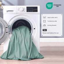 Ensemble de housse de couette super douce, housse de couette 100% polyester avec taie d'oreiller