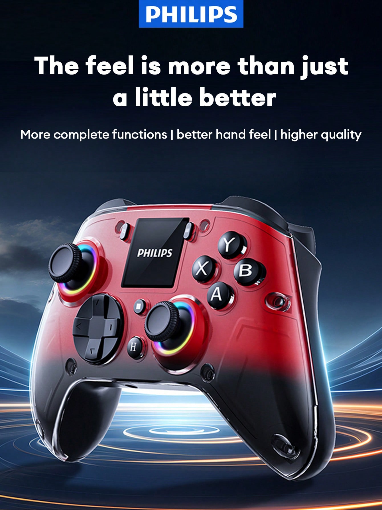 يد تحكم PHILIPS DLK5090 بزر إطلاق سريع وهول مزدوج