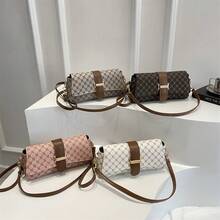 1 pieza Bolso de mano nueva moda bolso Joker vaquero con asa larga, nueva textura avanzada, nicho original para llevar en el hombro y debajo del brazo, adecuado para viajar, citas, compras, uso de trabajadores de cuello blanco, obsequio para novias y otros escenarios.