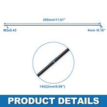 Bicycle Spokes Steel Bike Spoke With Nipples For Most Bicycle - 黑色 295mm 14G 36件鋼 - 查看 3