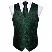 Men's Fashion Minimalist Sleeveless Suit Vest, Everyday Casual Wear