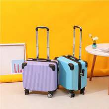 全新 18 英寸登机箱拉杆行李箱，轻便小型手提行李箱，男女皆宜，度假旅行配件，夏季旅行必需品，学校旅行包，学校配件，学校用品