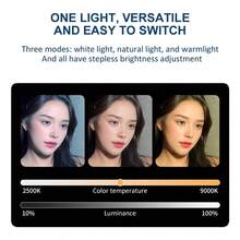 Magnetic Led Selfie Fill Light Mini Portable With USB For Magsafe Phone Video Light For Makeup Vlog - Multicolor - View 7