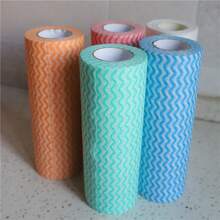 Disposable Water Wave Texture Non-Woven Wiping Cloth, Washcloth For Kitchen, Dish Cleaning Rag