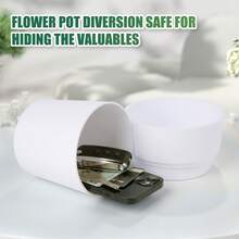 Flower Pot With Hidden Safe & Secret Compartment, Secret Storage Key Hider, Hide A Key Secret Safe - Multicolor - View 9