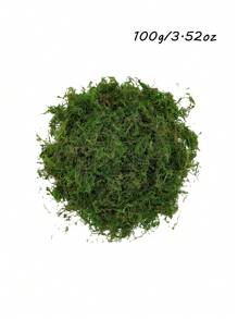 Artificial Moss Fake Moss Fresh Green For Crafts Decorative Centerpieces Fairy Garden Wedding Party Decor Bowl Vase Filler Faux Potted Plants Home Kitchen Garden Decor